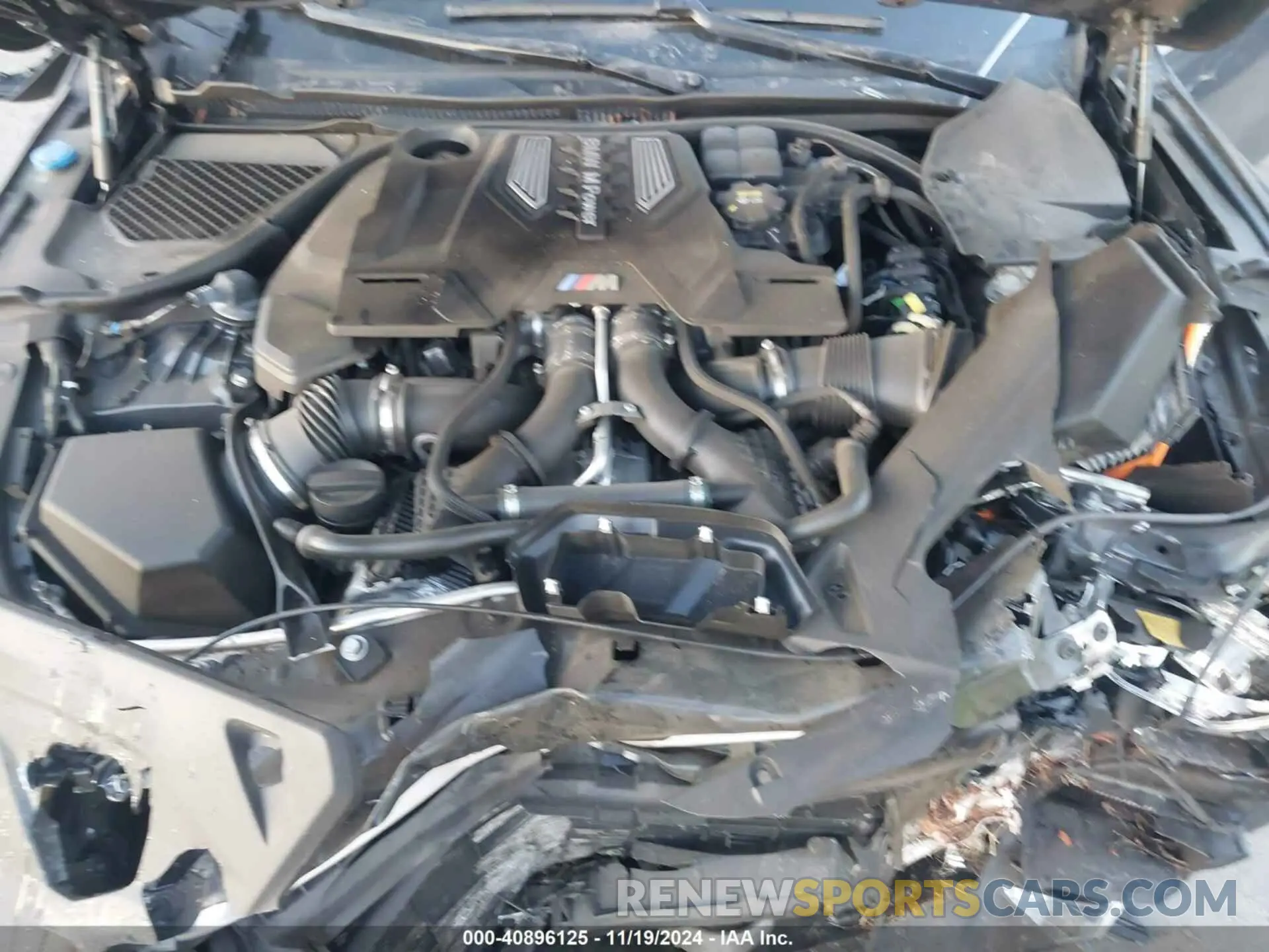 10 Photograph of a damaged car WBSGV0C08NCJ15505 BMW M8 GRAN COUPE 2022