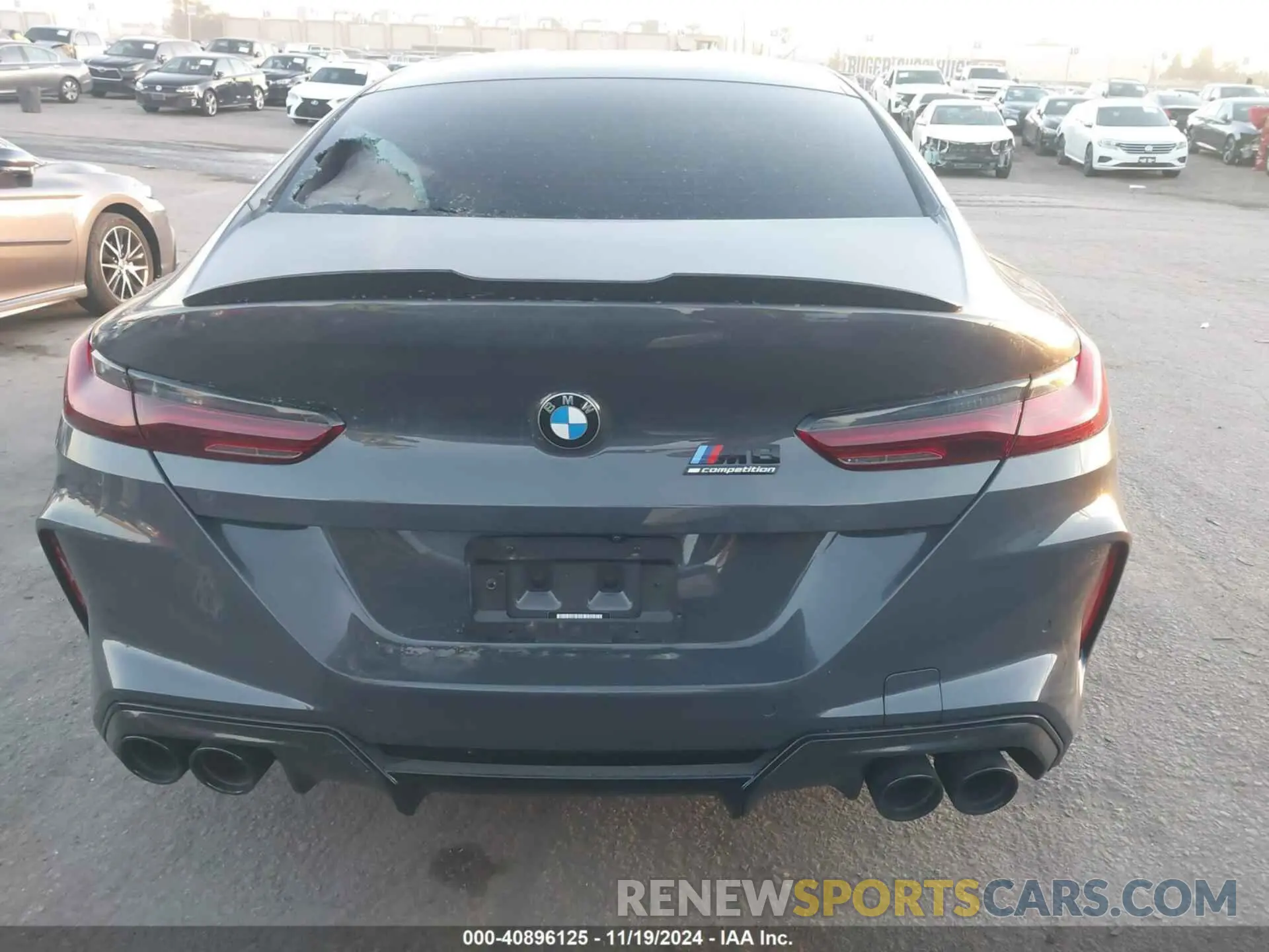 16 Photograph of a damaged car WBSGV0C08NCJ15505 BMW M8 GRAN COUPE 2022