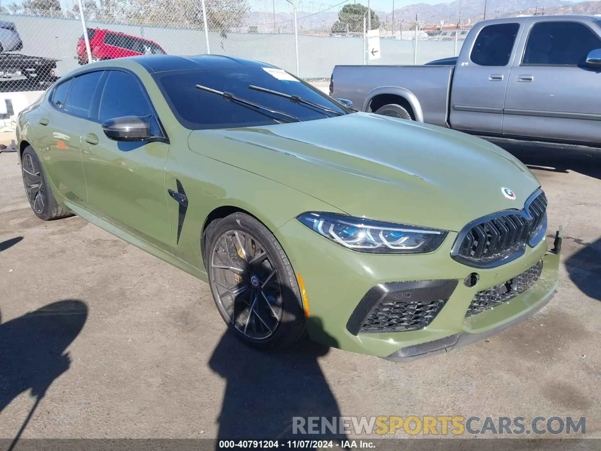 1 Фотография поврежденного автомобиля WBSGV0C01PCK50263 BMW M8 GRAN COUPE 2023