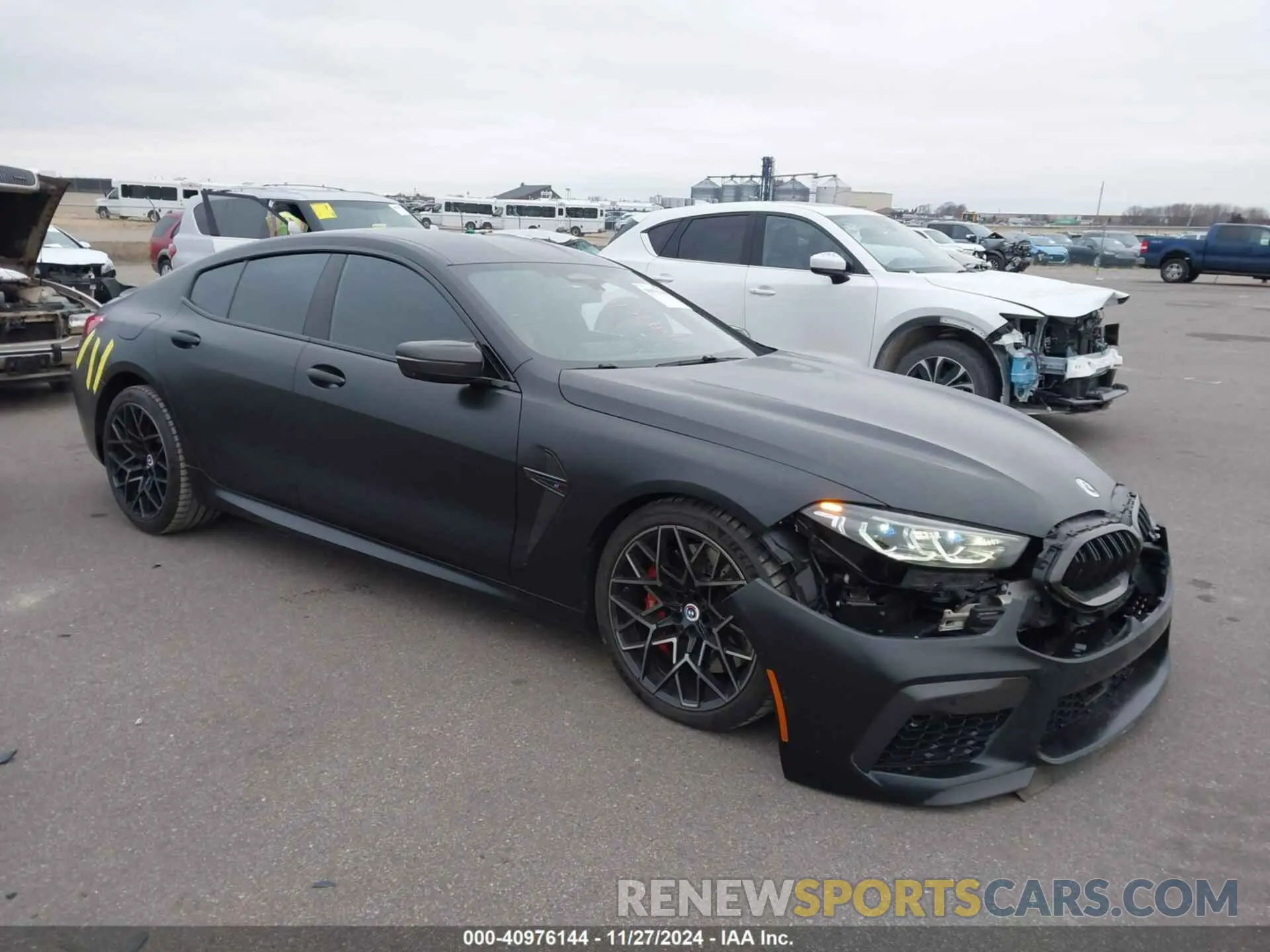 1 Photograph of a damaged car WBSGV0C03PCM74103 BMW M8 GRAN COUPE 2023