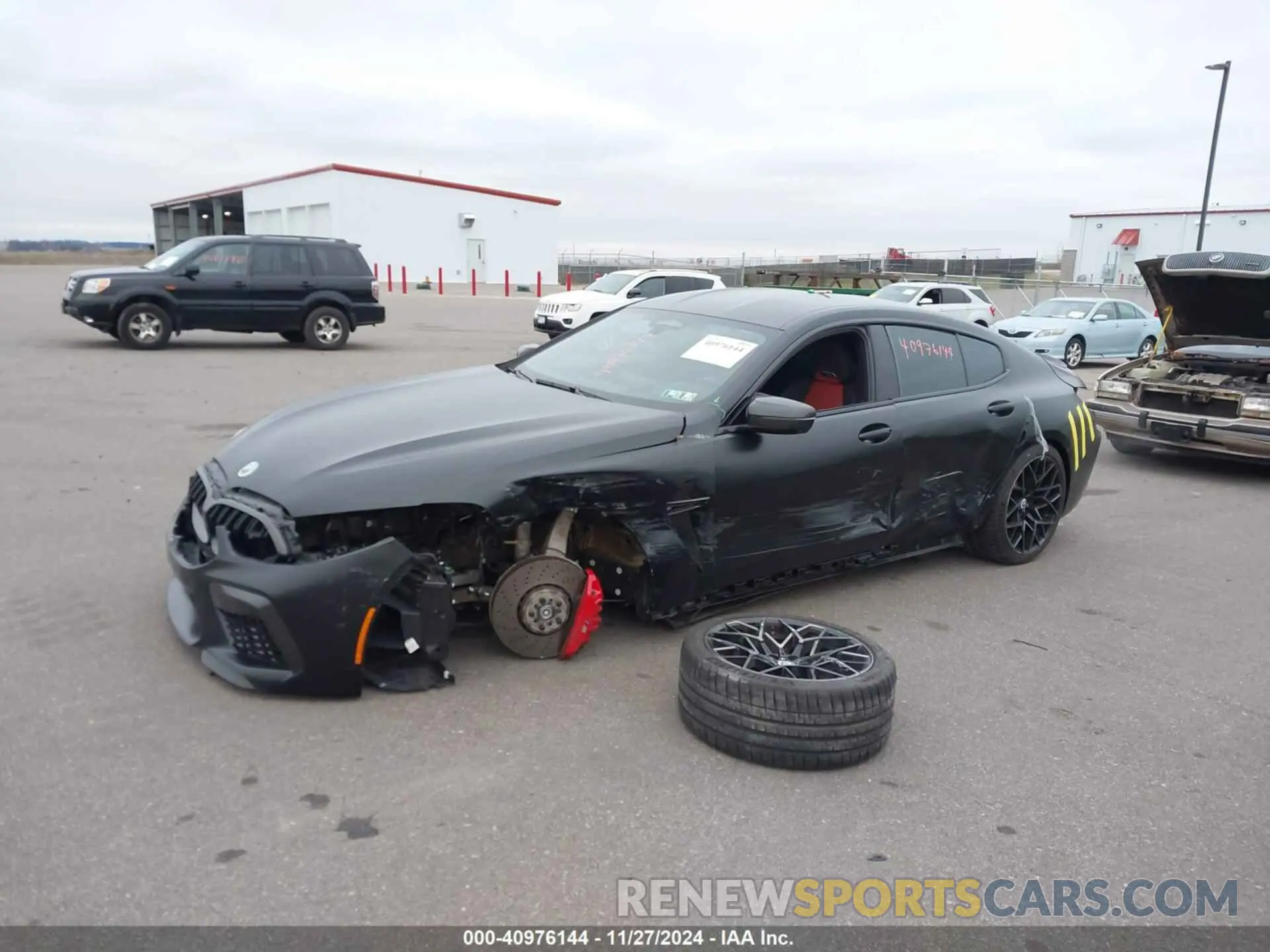 2 Photograph of a damaged car WBSGV0C03PCM74103 BMW M8 GRAN COUPE 2023