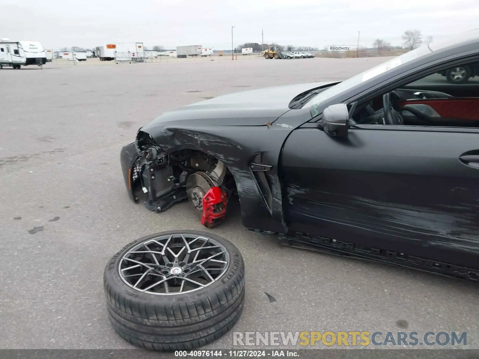 6 Photograph of a damaged car WBSGV0C03PCM74103 BMW M8 GRAN COUPE 2023
