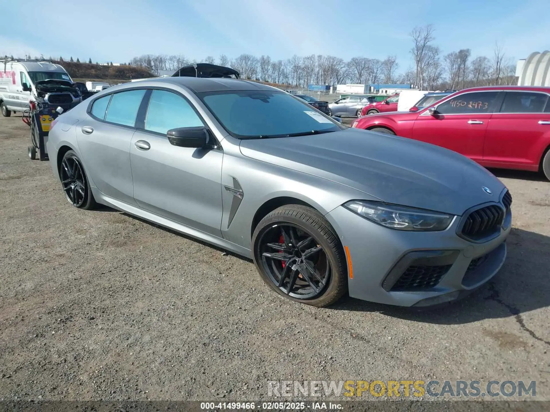 1 Фотография поврежденного автомобиля WBSGV0C00RCN33580 BMW M8 GRAN COUPE 2024