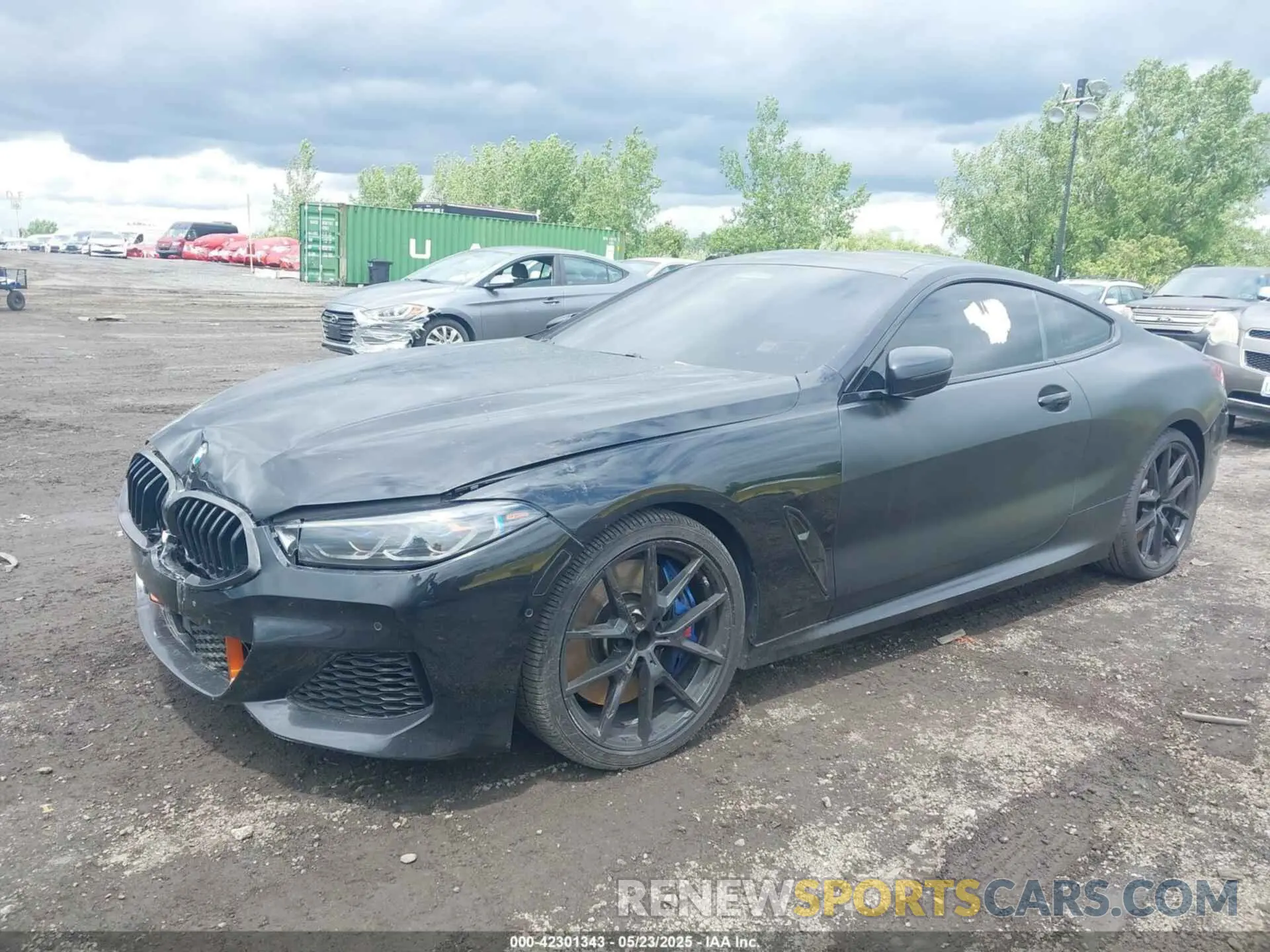2 Фотография поврежденного автомобиля WBABC4C50KBJ35840 BMW M850I 2019