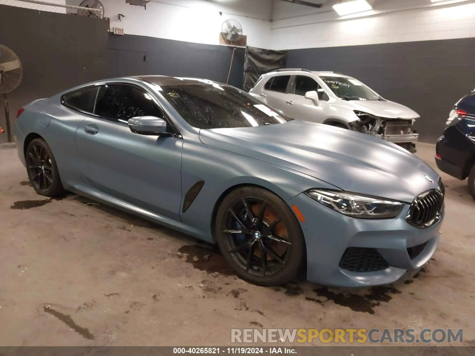 1 Photograph of a damaged car WBABC4C54KBU96911 BMW M850I 2019