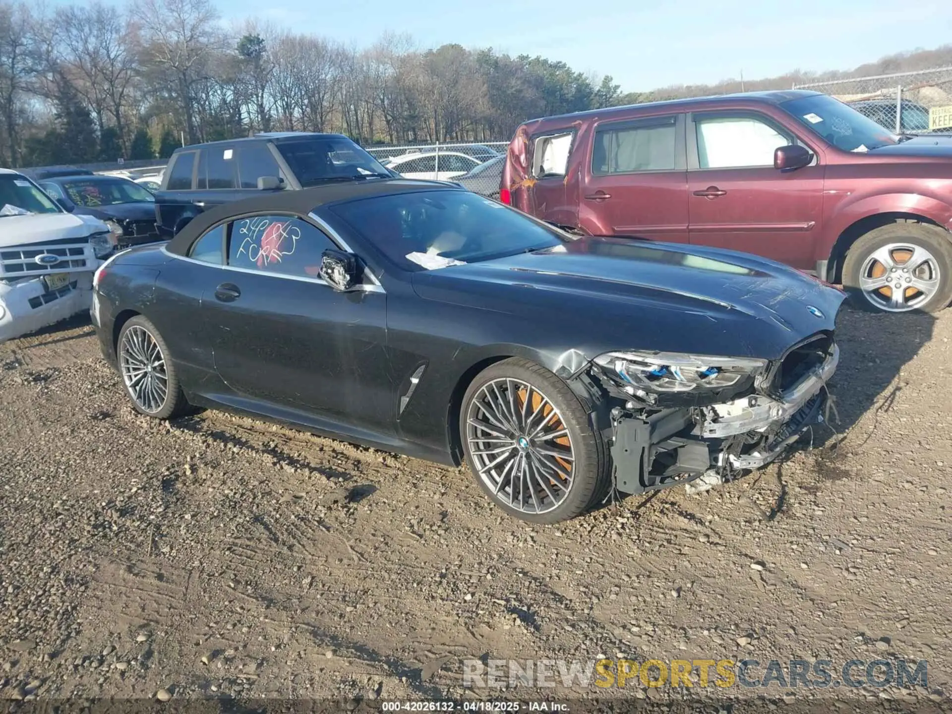 1 Фотография поврежденного автомобиля WBAFY4C02NCJ40821 BMW M850I 2022
