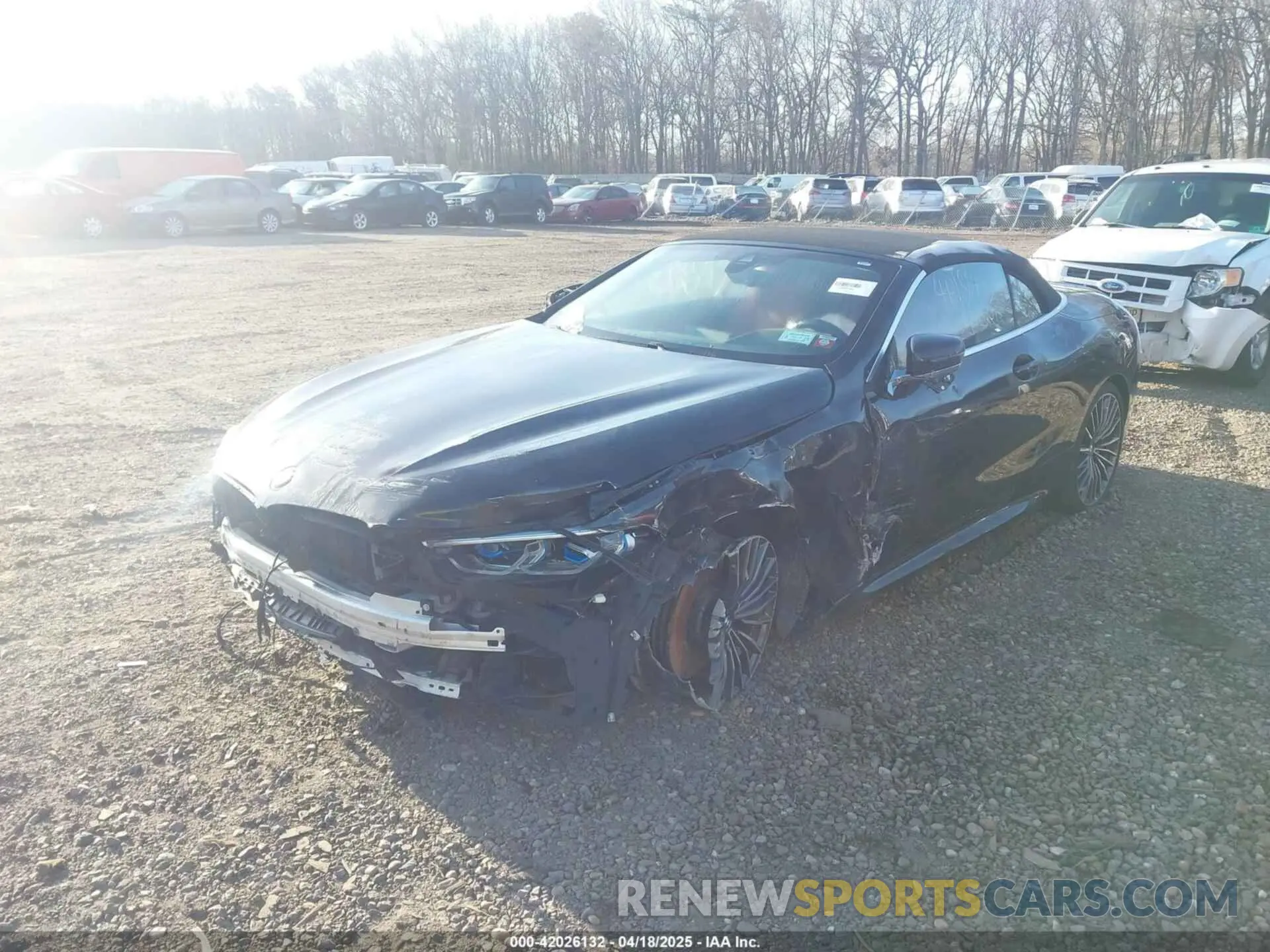 2 Фотография поврежденного автомобиля WBAFY4C02NCJ40821 BMW M850I 2022