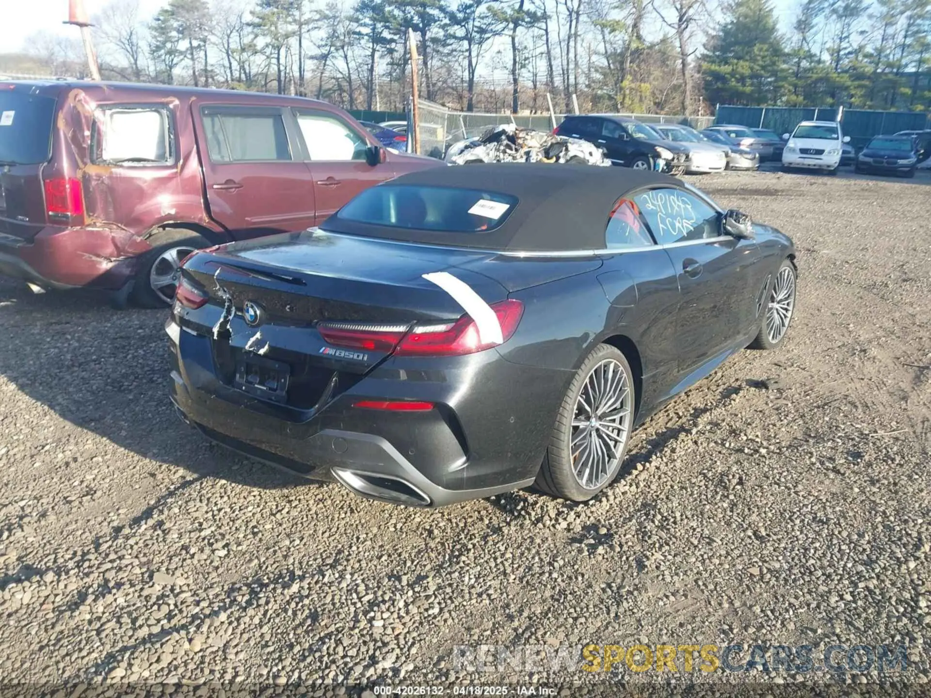 4 Фотография поврежденного автомобиля WBAFY4C02NCJ40821 BMW M850I 2022