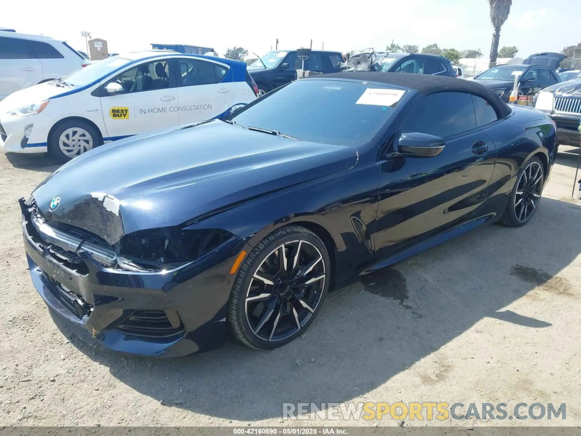 2 Photograph of a damaged car WBAFY4C07PCK10123 BMW M850I 2023
