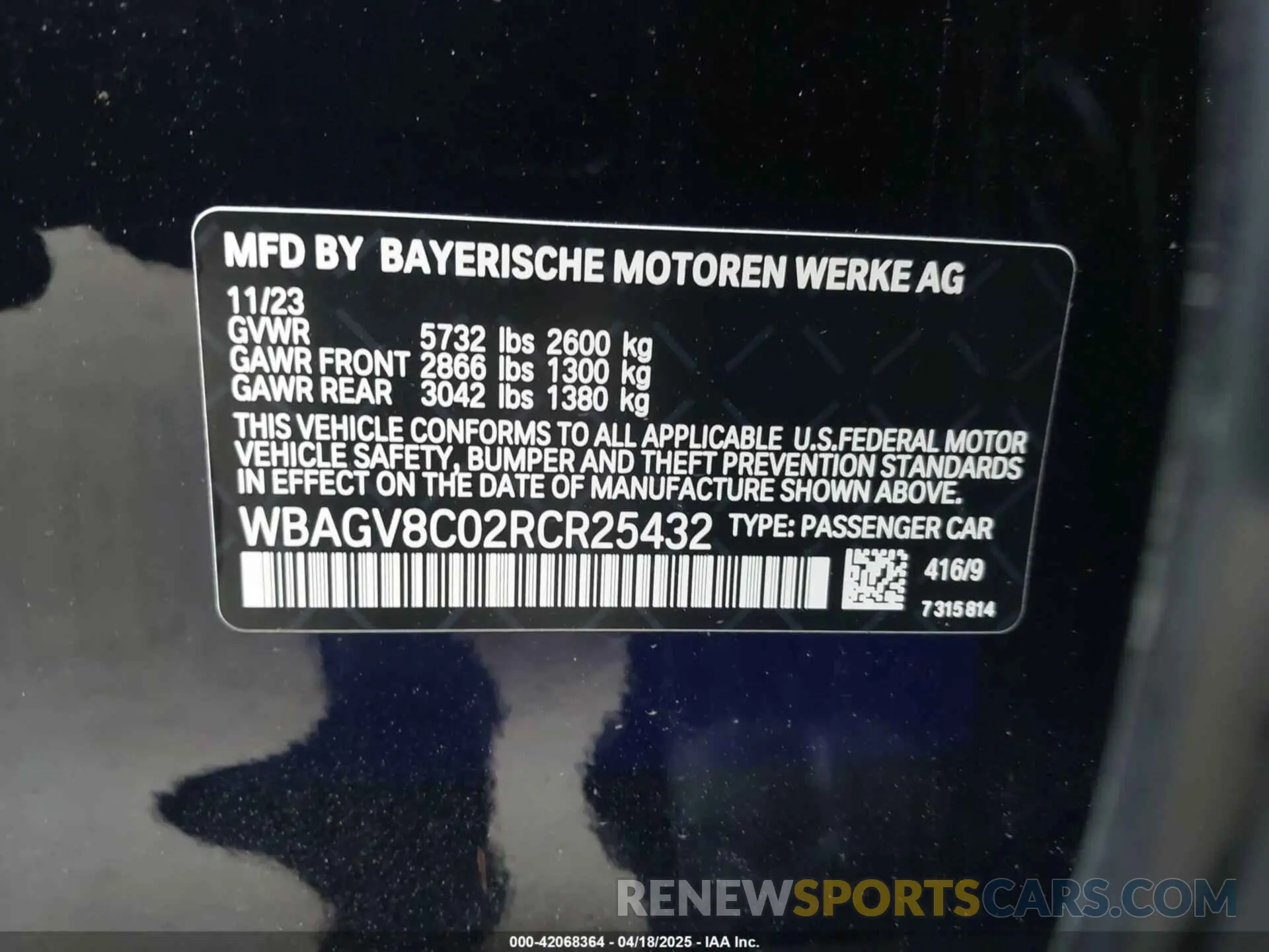 9 Photograph of a damaged car WBAGV8C02RCR25432 BMW M850I GRAN COUPE 2024