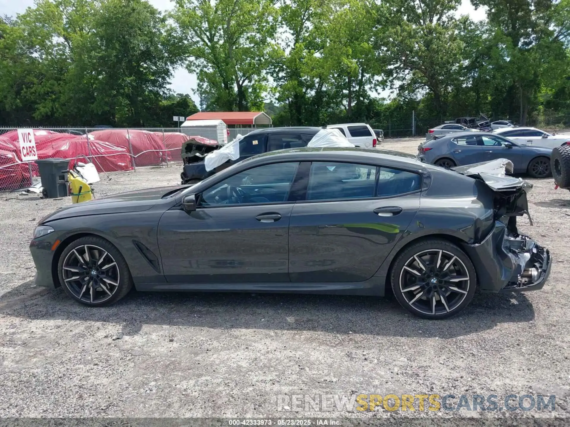 14 Photograph of a damaged car WBAGV8C09RCP31125 BMW M850I GRAN COUPE 2024