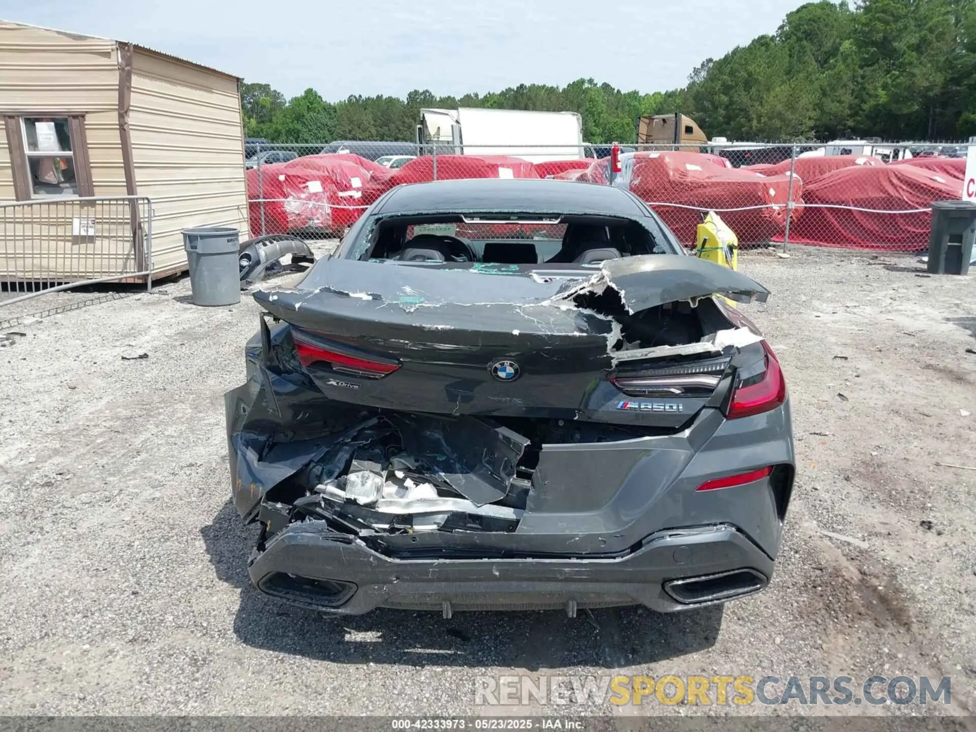 16 Photograph of a damaged car WBAGV8C09RCP31125 BMW M850I GRAN COUPE 2024