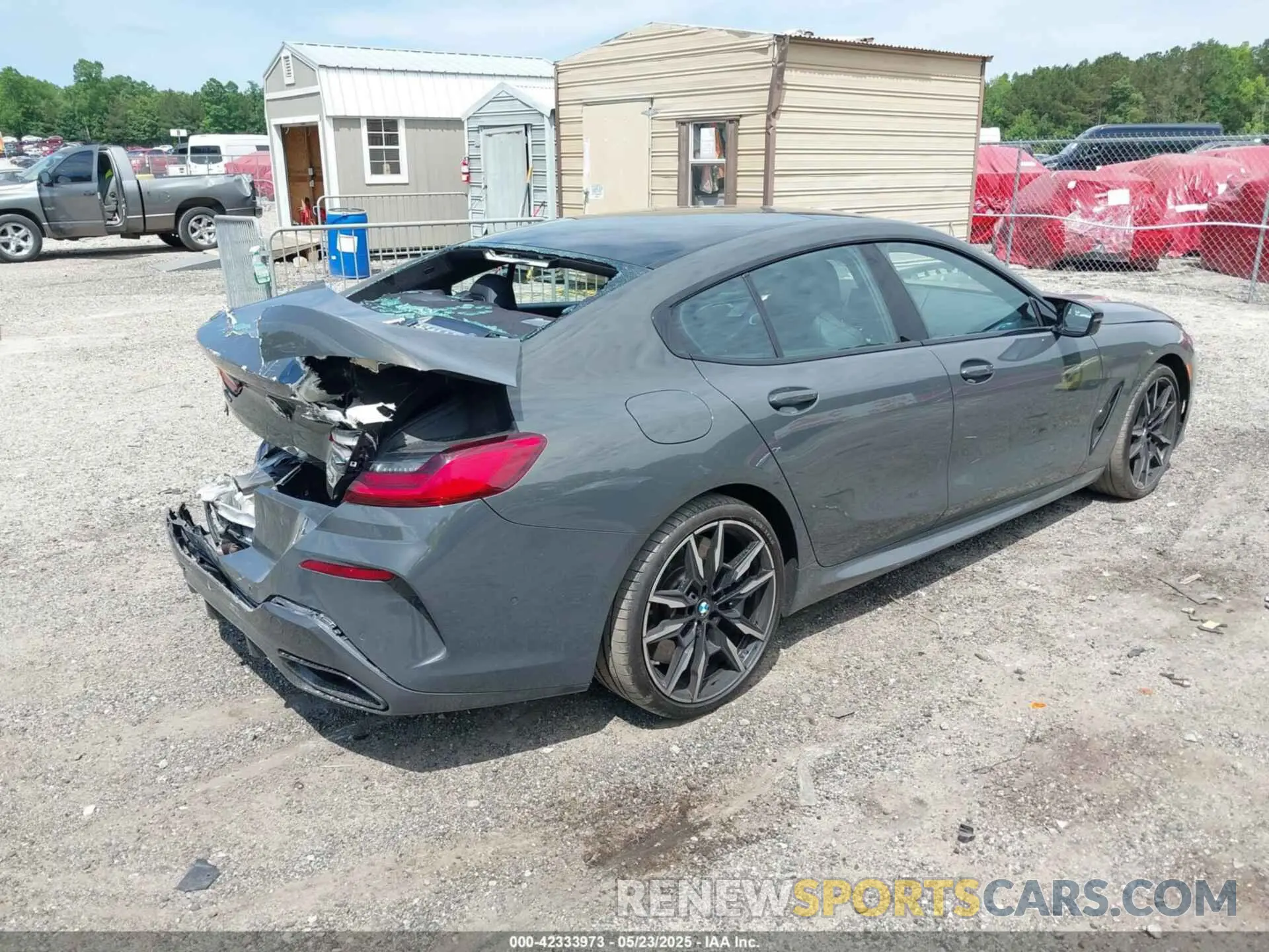 4 Photograph of a damaged car WBAGV8C09RCP31125 BMW M850I GRAN COUPE 2024