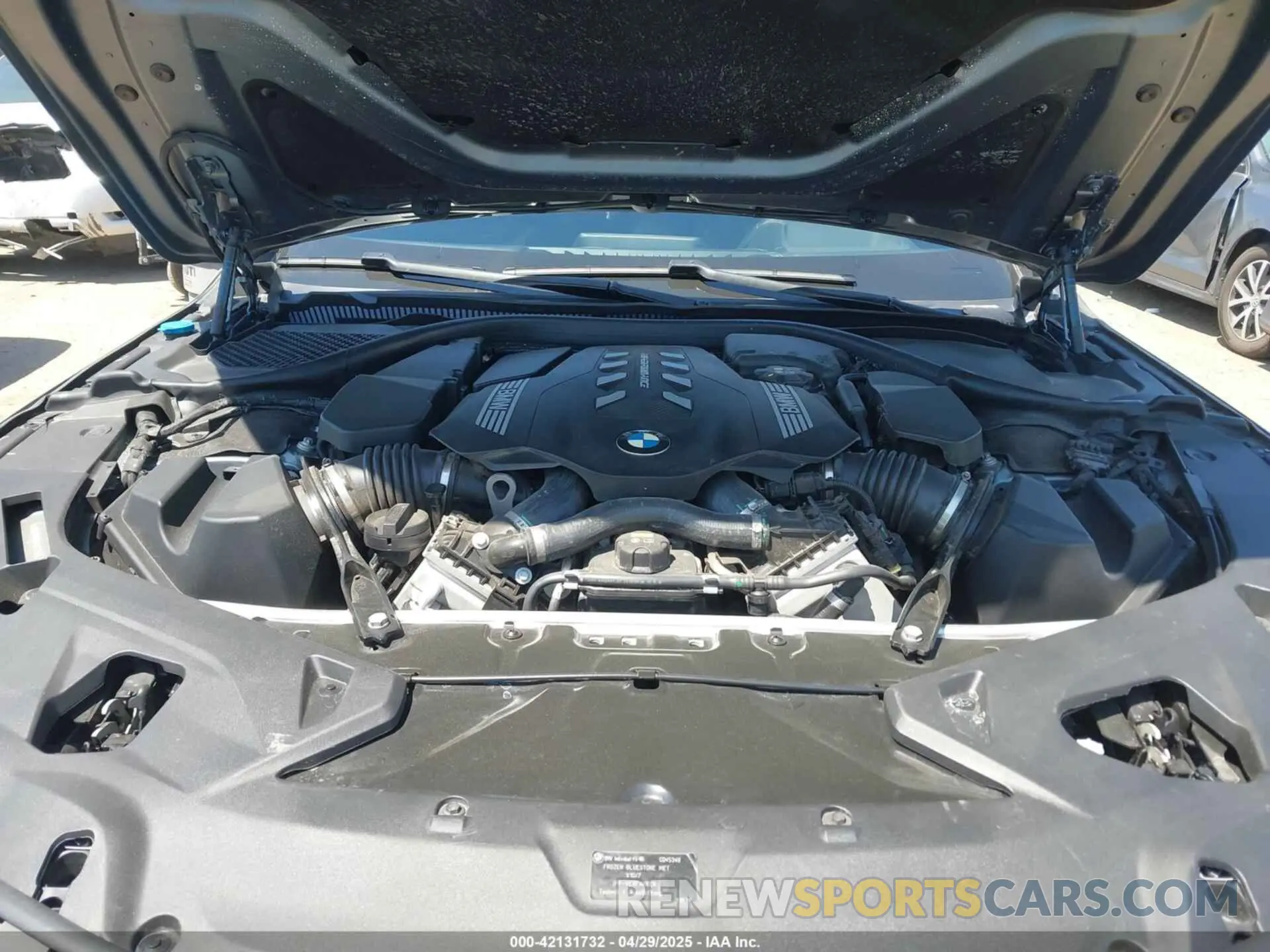 10 Фотография поврежденного автомобиля WBAGV8C02LCD45348 BMW M850I GTAN COUPE 2020