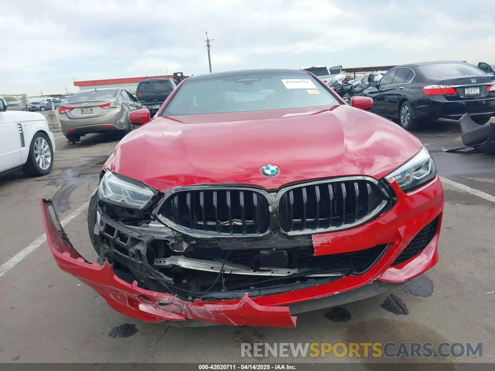 12 Фотография поврежденного автомобиля WBAGV8C04NCH90015 BMW M850I GTAN COUPE 2022