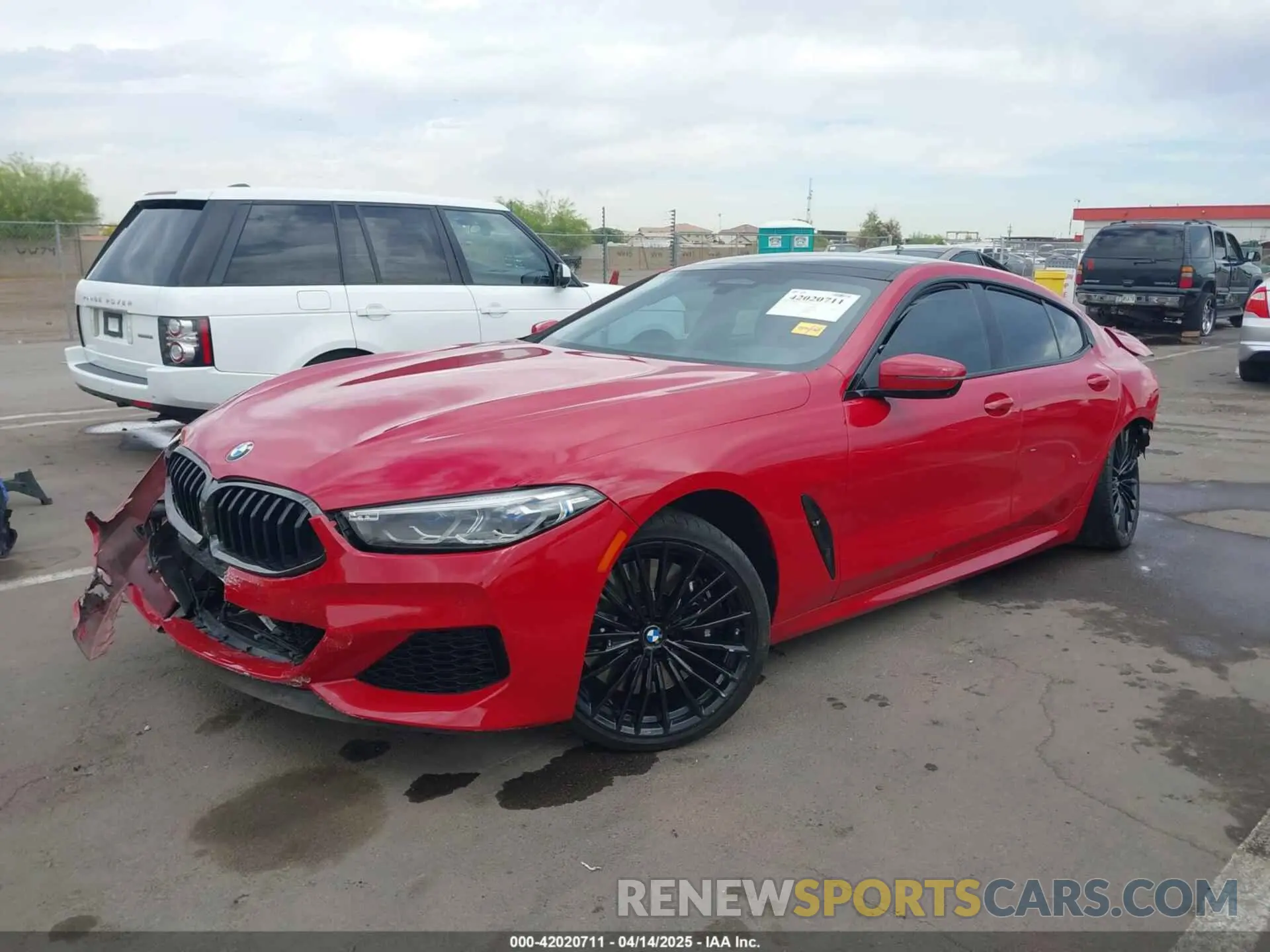 2 Фотография поврежденного автомобиля WBAGV8C04NCH90015 BMW M850I GTAN COUPE 2022