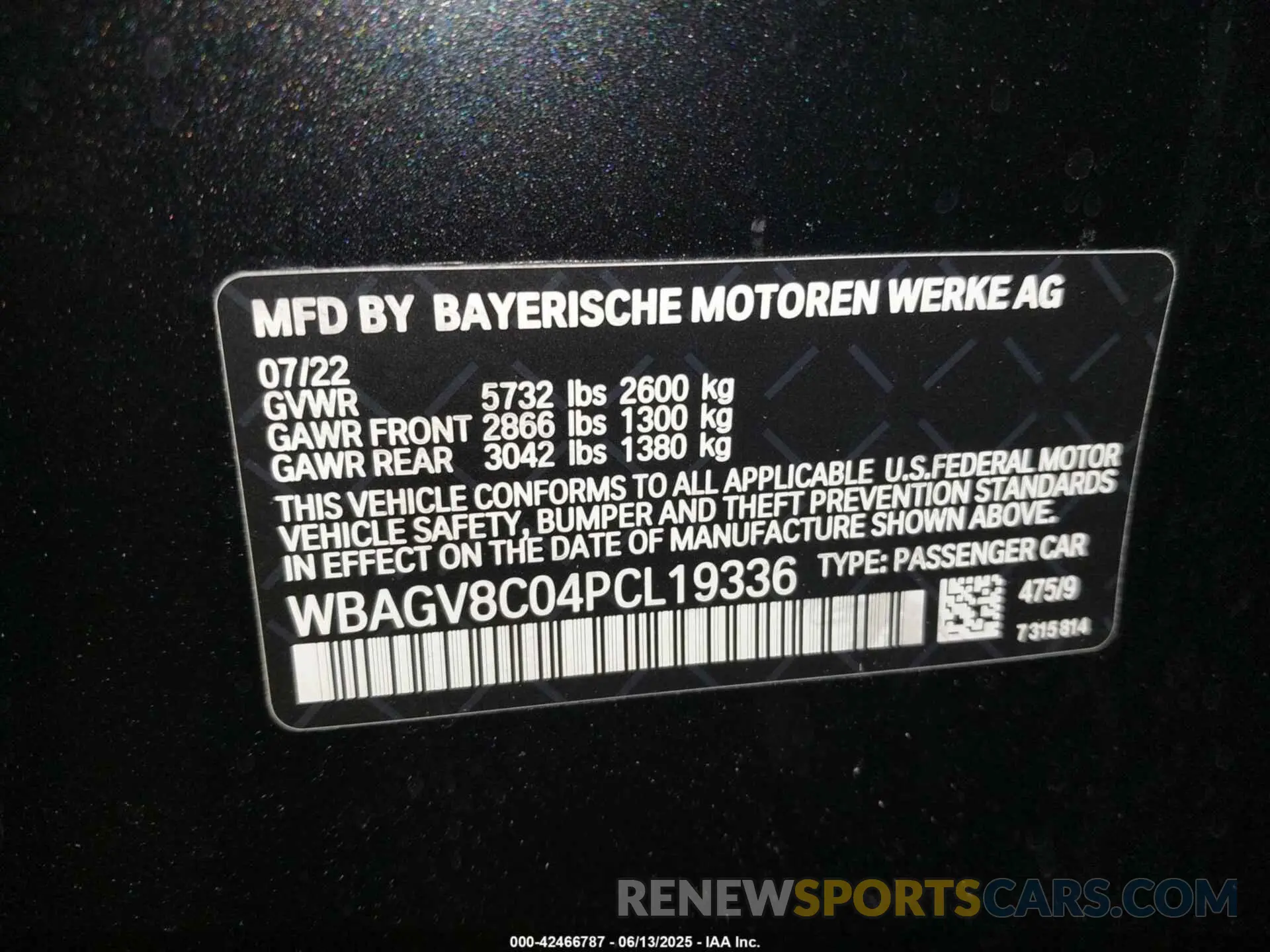 9 Фотография поврежденного автомобиля WBAGV8C04PCL19336 BMW M850I GTAN COUPE 2023
