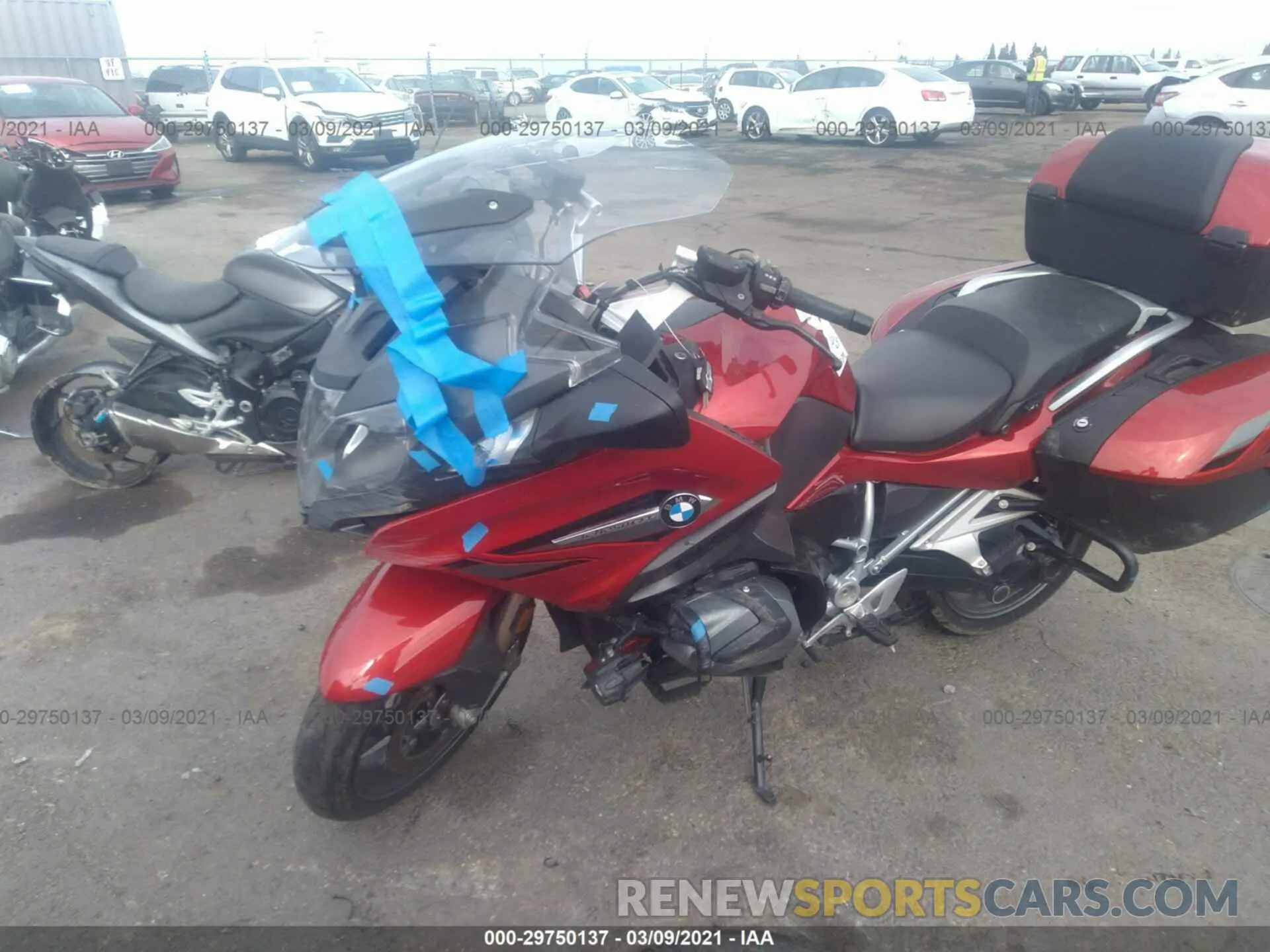 2 Фотография поврежденного автомобиля WB10J6301KZG33598 BMW R 1250 2019