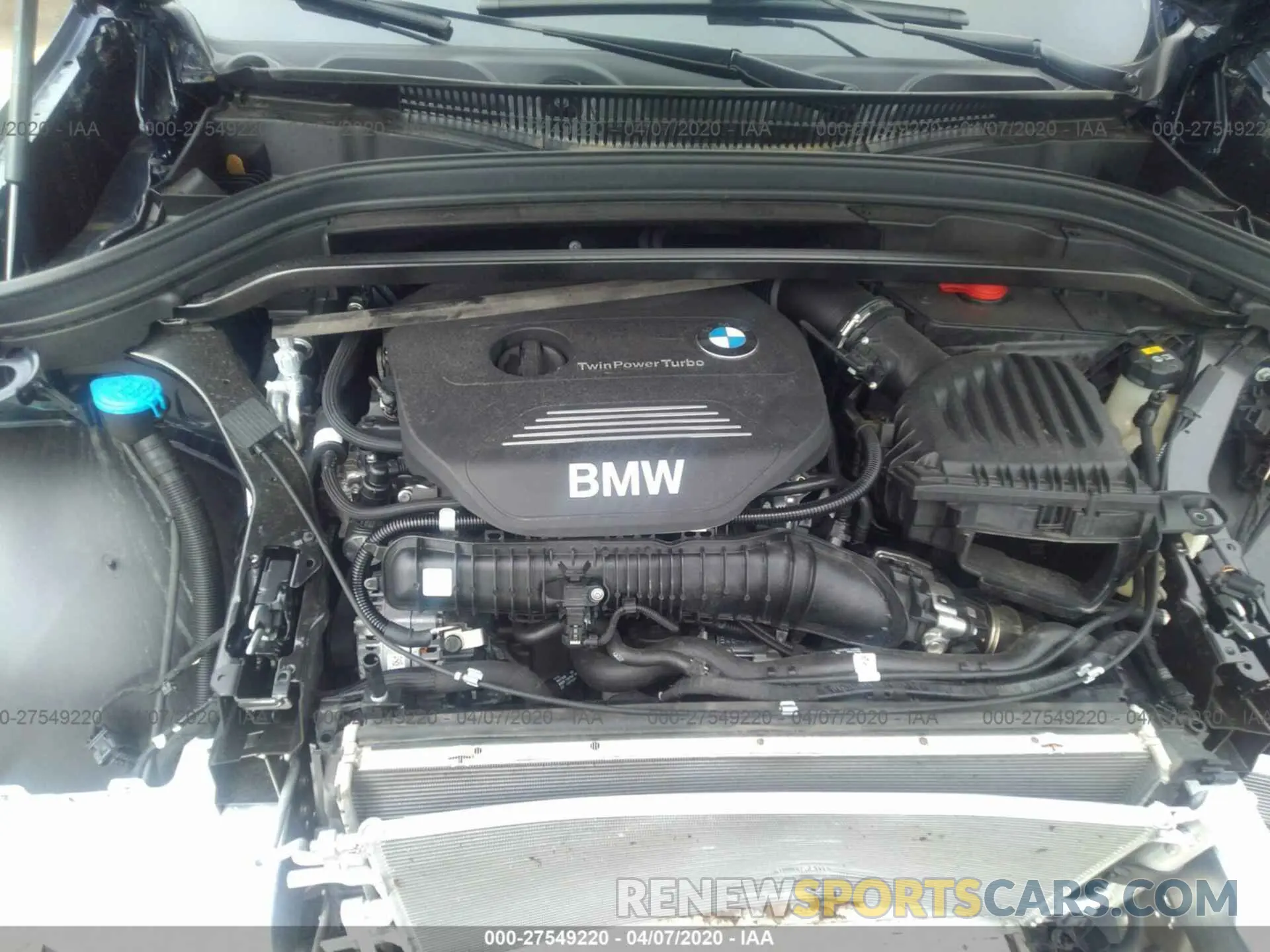 10 Photograph of a damaged car WBXHT3C50K5L91260 BMW X1 2019