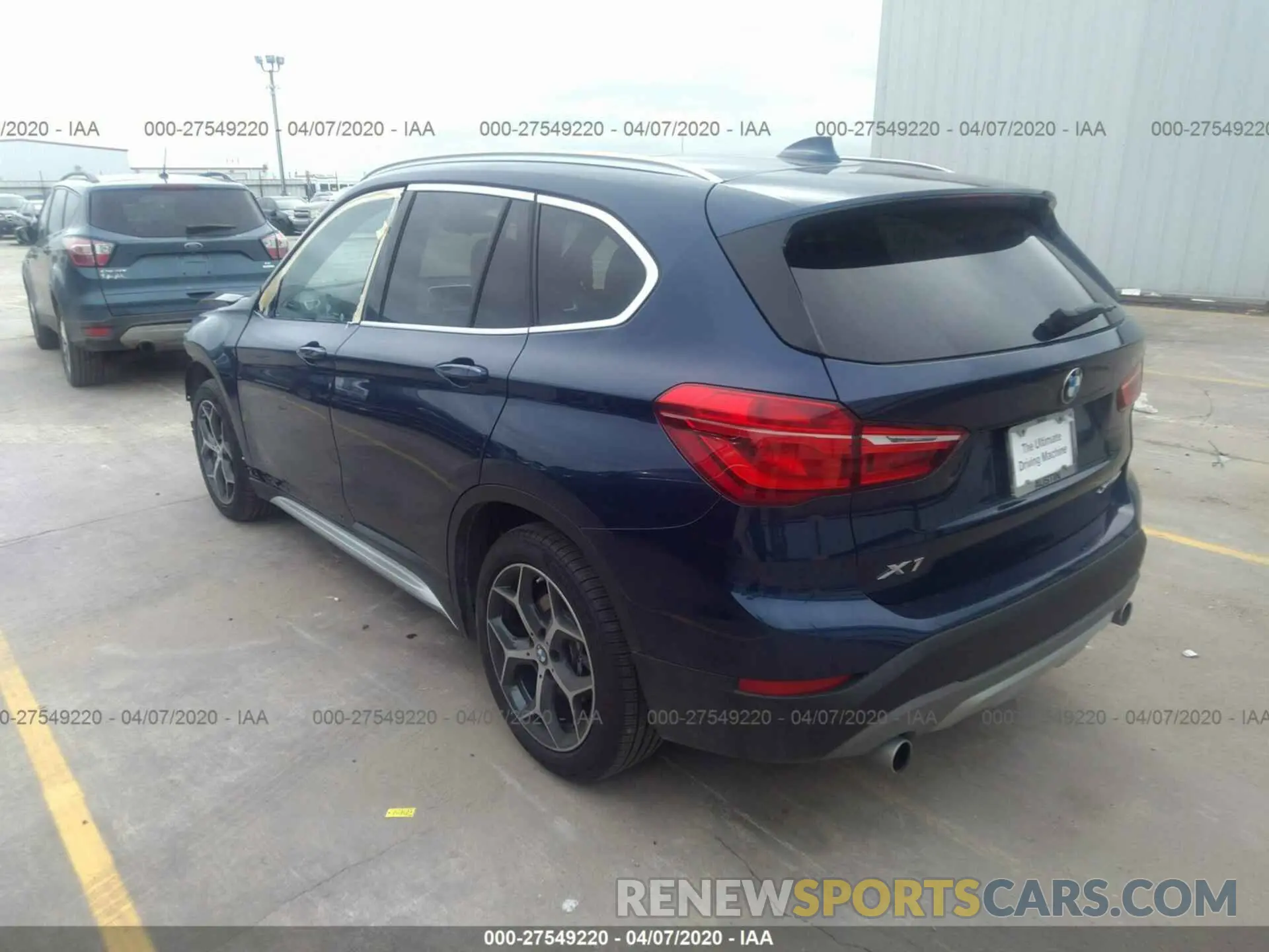 3 Photograph of a damaged car WBXHT3C50K5L91260 BMW X1 2019