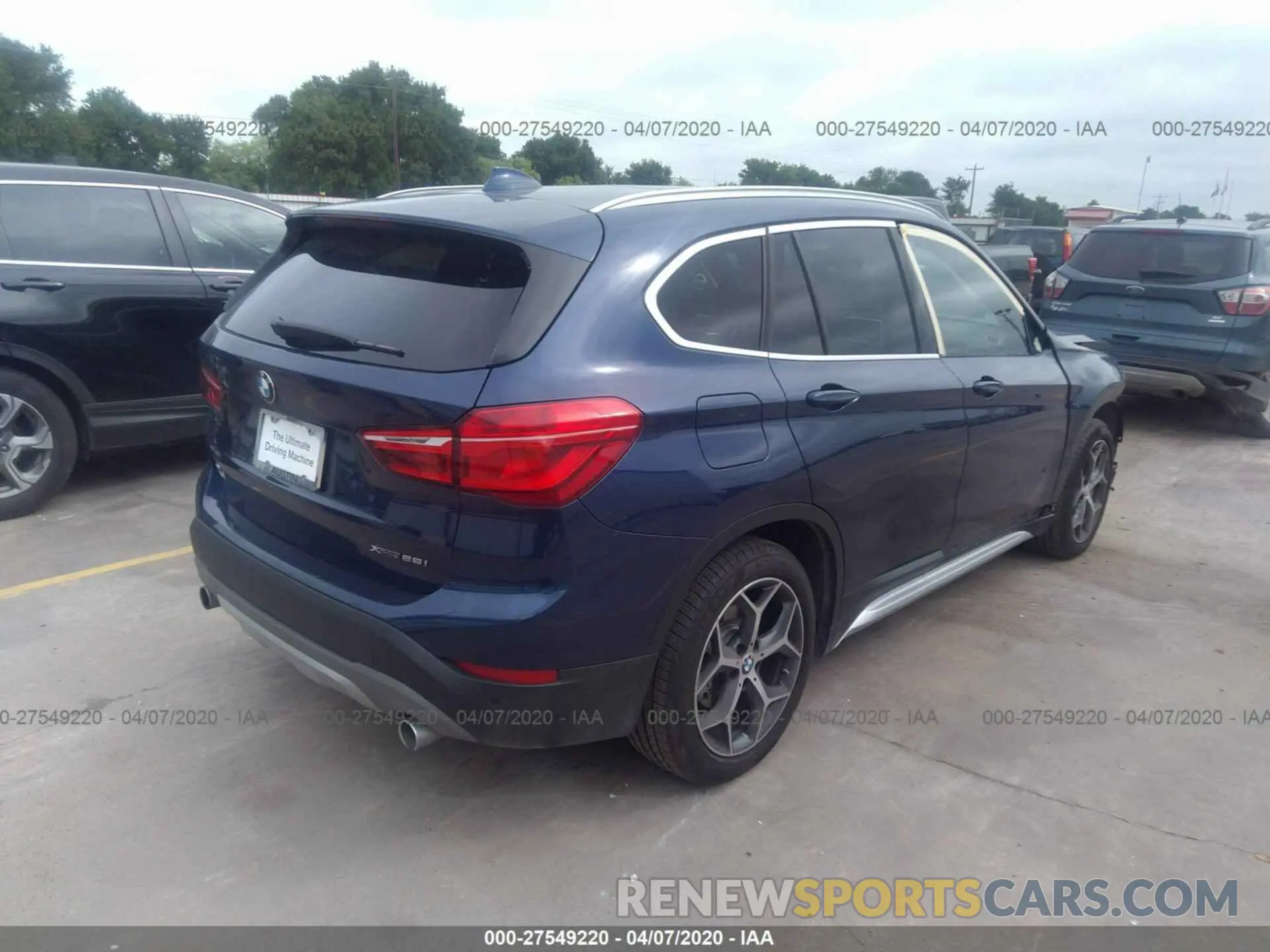 4 Photograph of a damaged car WBXHT3C50K5L91260 BMW X1 2019