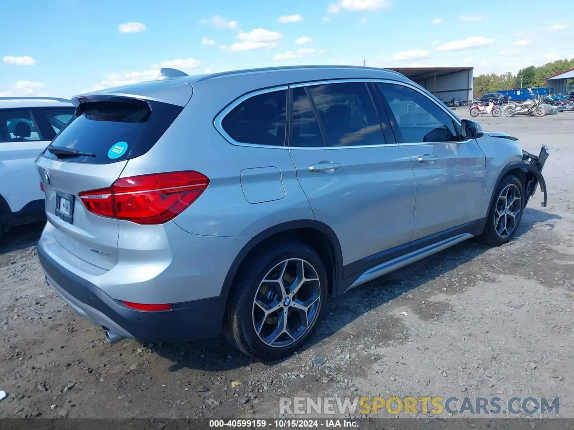 4 Photograph of a damaged car WBXHT3C51K5L90585 BMW X1 2019