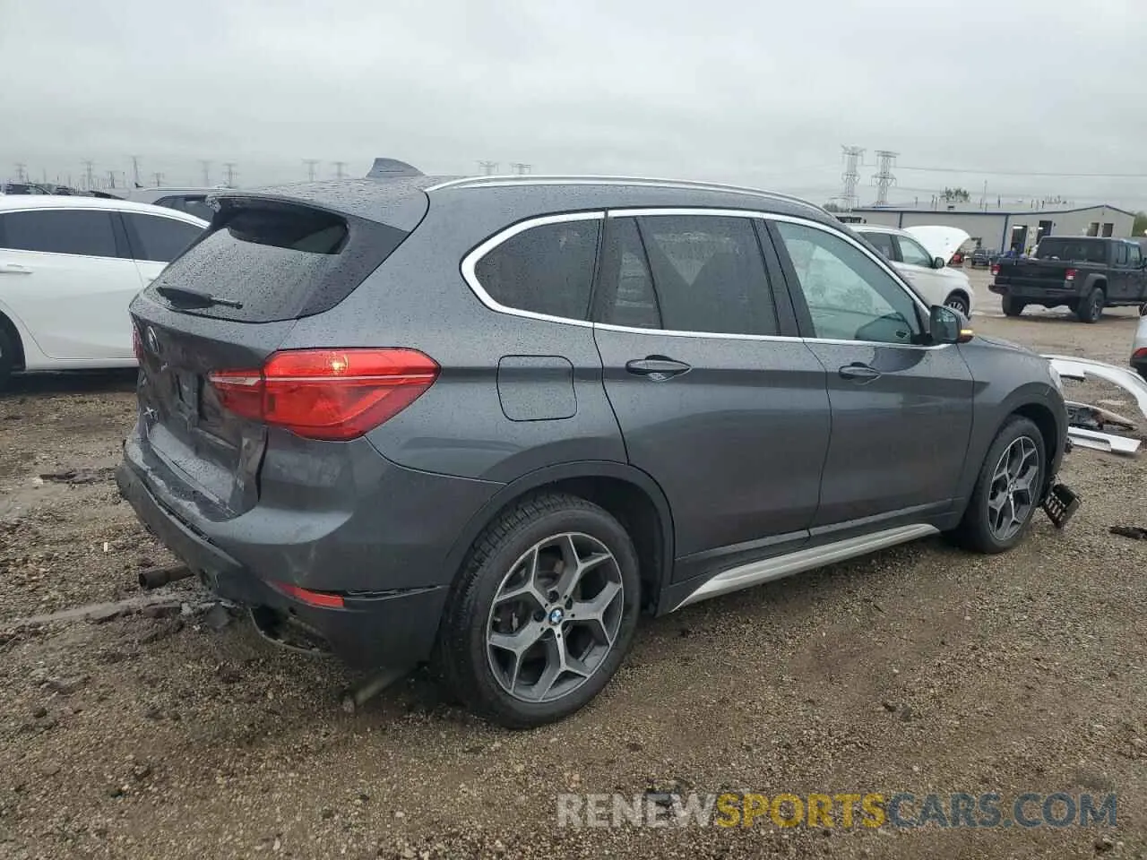 3 Photograph of a damaged car WBXHT3C52K5L90739 BMW X1 2019