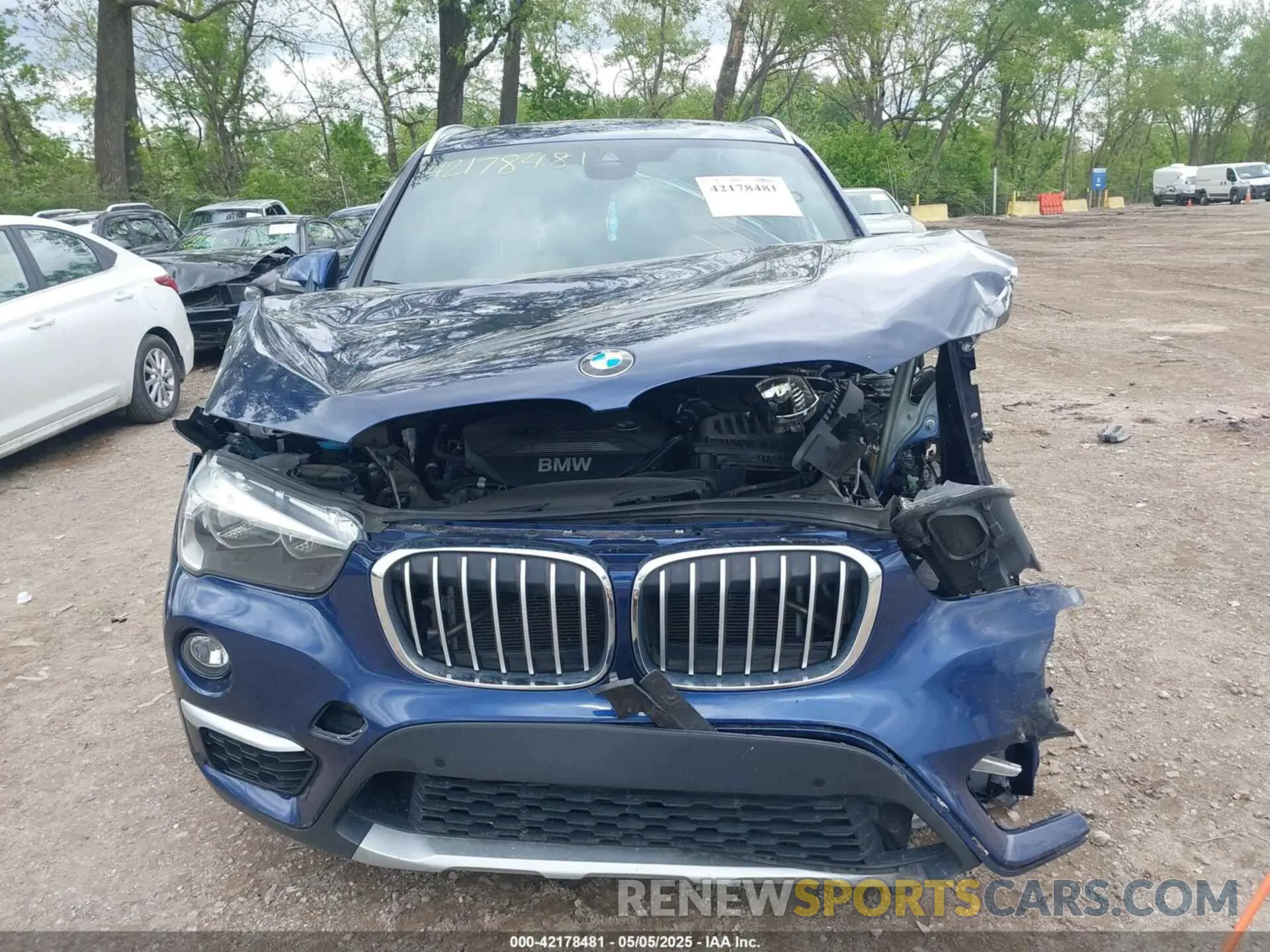 12 Photograph of a damaged car WBXHT3C53K3H35405 BMW X1 2019