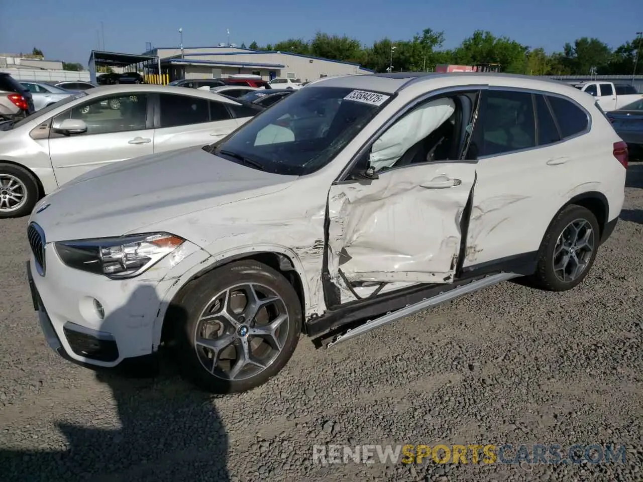 1 Photograph of a damaged car WBXHT3C53K5L38424 BMW X1 2019