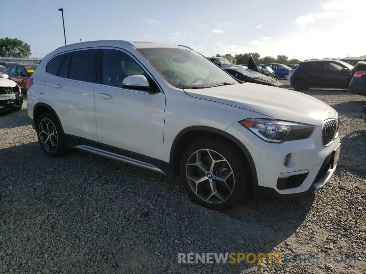 4 Photograph of a damaged car WBXHT3C53K5L38424 BMW X1 2019
