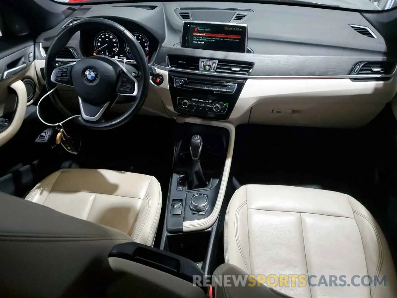 8 Фотография поврежденного автомобиля WBXHT3C55K5L36870 BMW X1 2019
