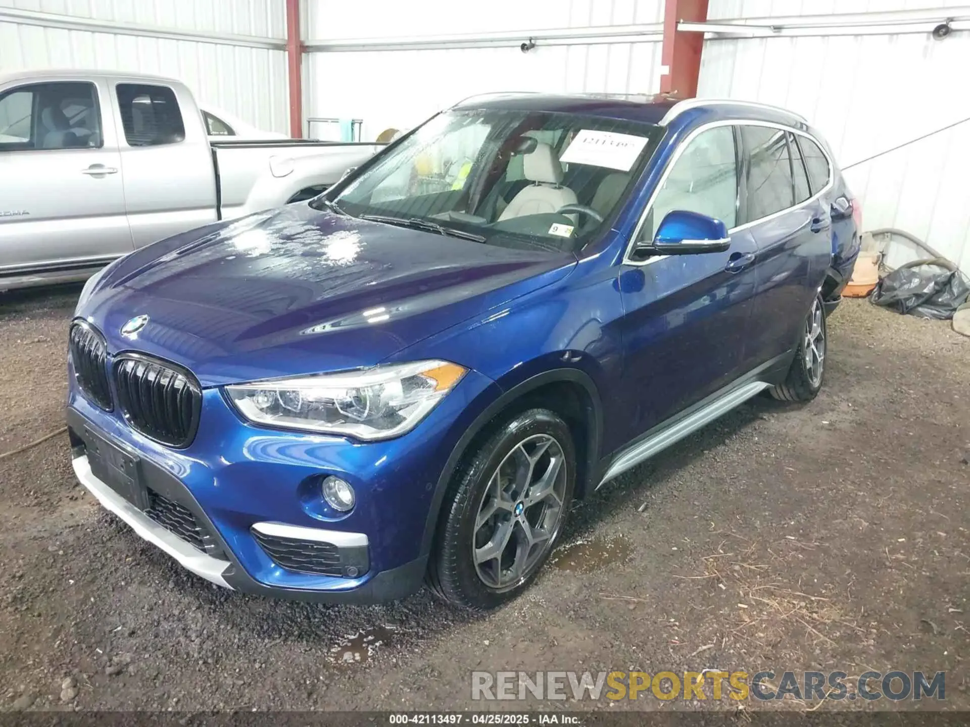 2 Photograph of a damaged car WBXHT3C56K3H34720 BMW X1 2019