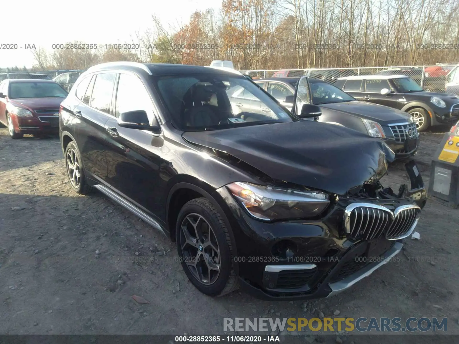 1 Photograph of a damaged car WBXHT3C56K5L90047 BMW X1 2019