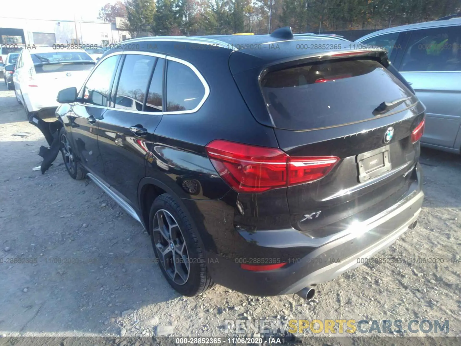 3 Photograph of a damaged car WBXHT3C56K5L90047 BMW X1 2019