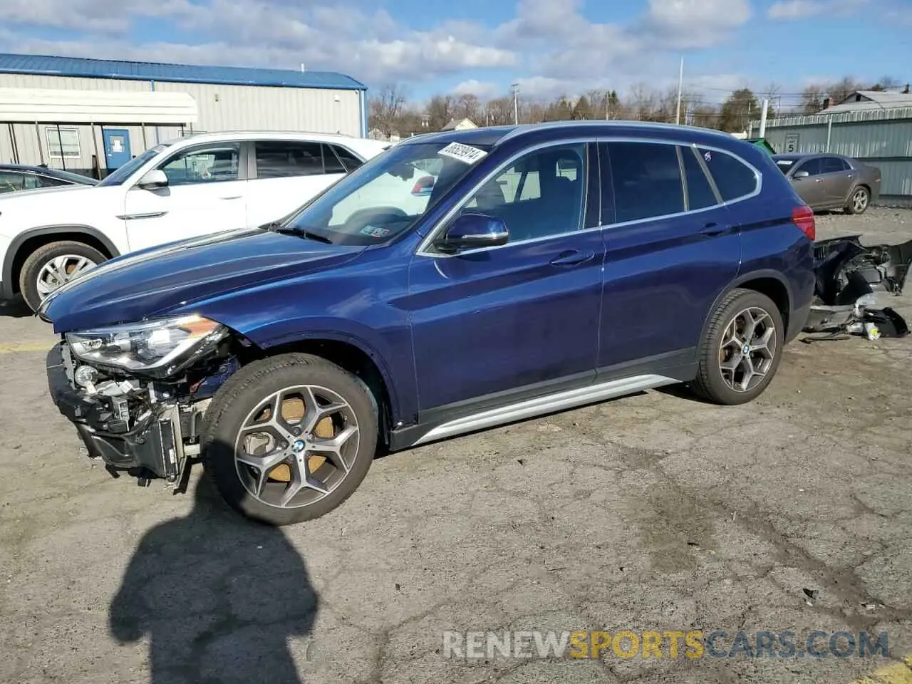 1 Photograph of a damaged car WBXHT3C56K5L90971 BMW X1 2019