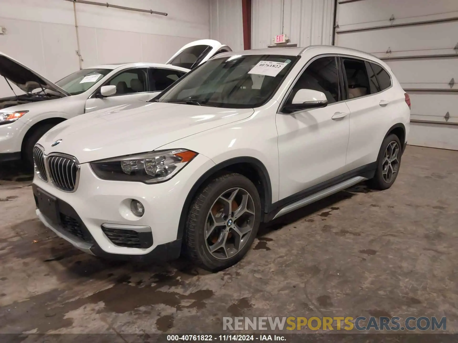 2 Photograph of a damaged car WBXHT3C57K3H34922 BMW X1 2019