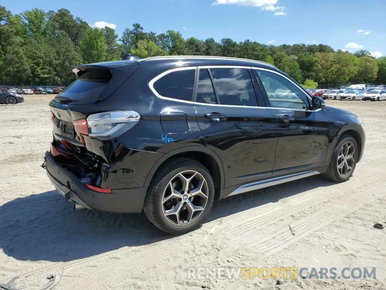 3 Photograph of a damaged car WBXHT3C57K3H36363 BMW X1 2019