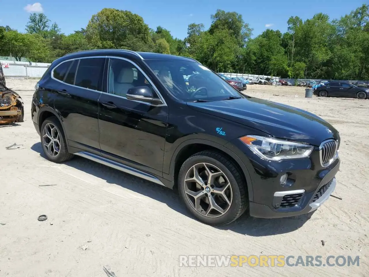 4 Photograph of a damaged car WBXHT3C57K3H36363 BMW X1 2019