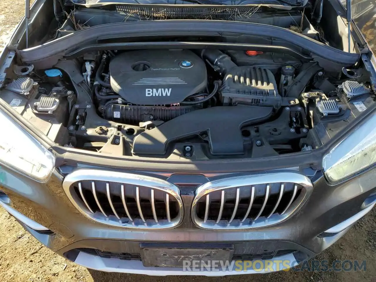 12 Фотография поврежденного автомобиля WBXHT3C58K3H33908 BMW X1 2019