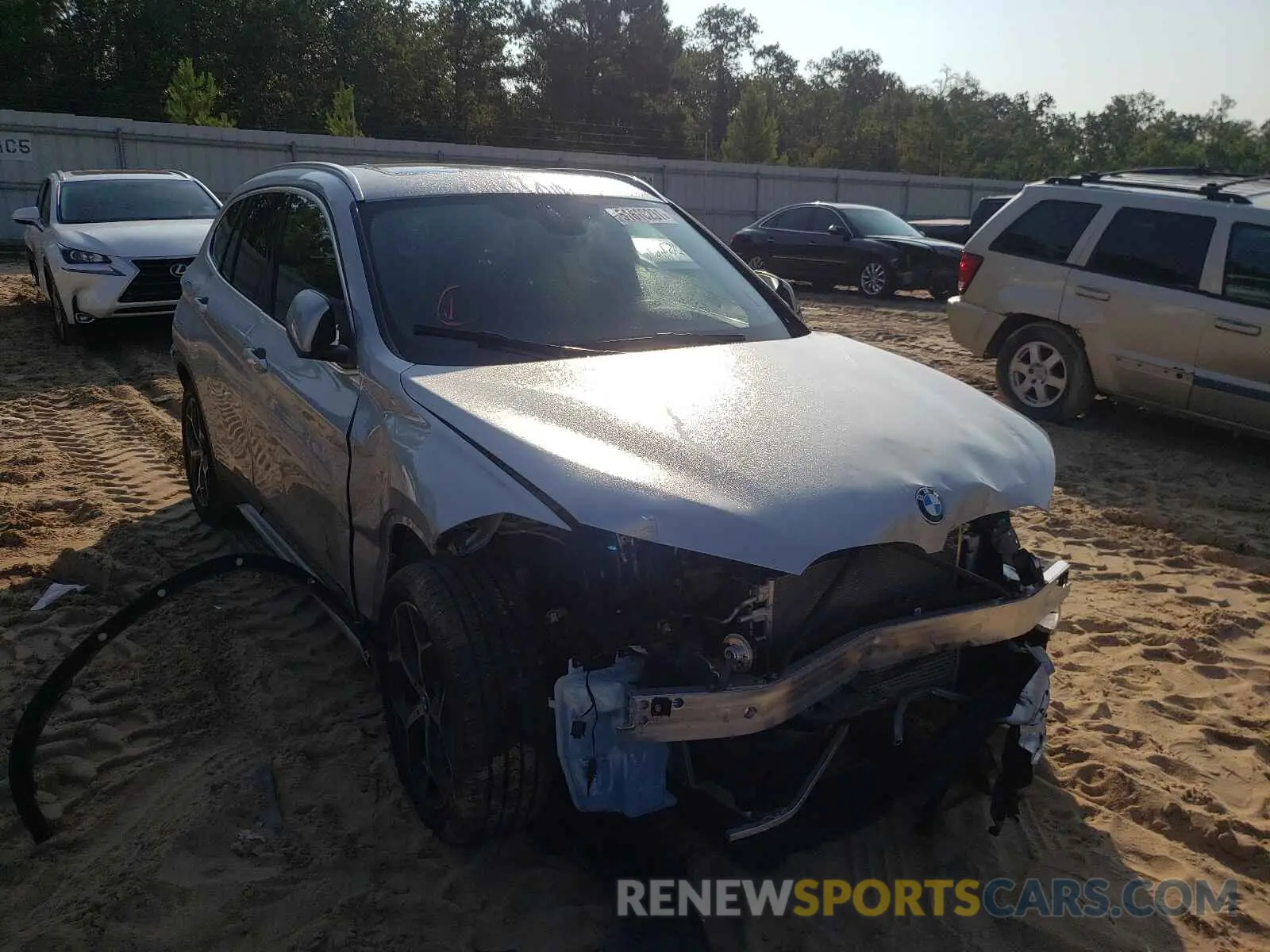 1 Photograph of a damaged car WBXHT3C59K5L90222 BMW X1 2019