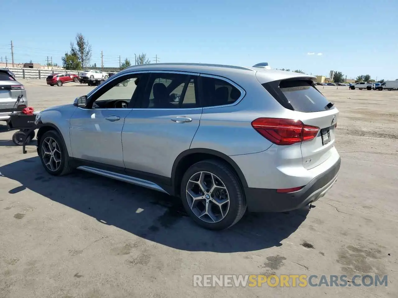 2 Photograph of a damaged car WBXHU7C50K3H44244 BMW X1 2019