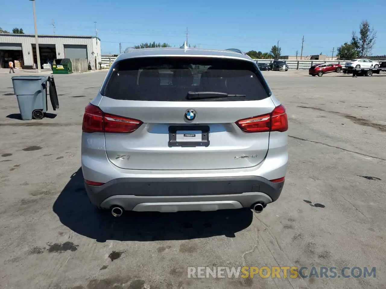 6 Photograph of a damaged car WBXHU7C50K3H44244 BMW X1 2019