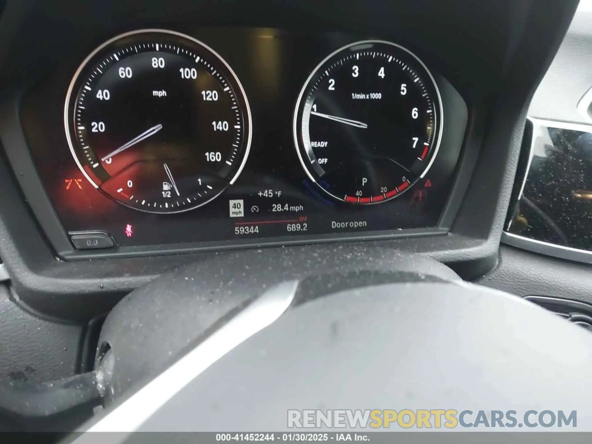 7 Photograph of a damaged car WBXHU7C52K5L12160 BMW X1 2019