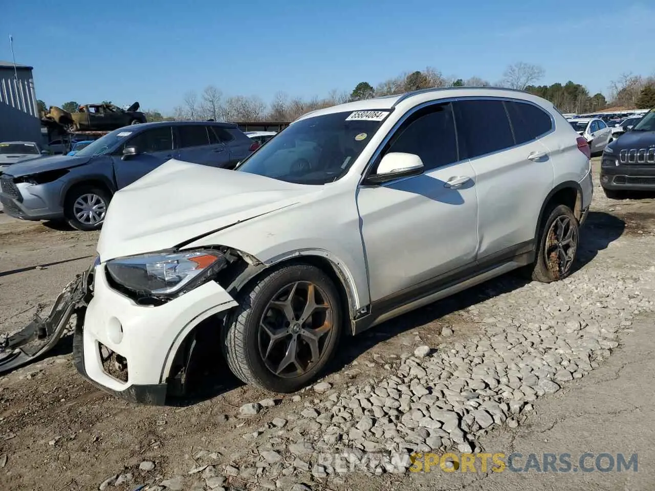 1 Photograph of a damaged car WBXHU7C53K3H45694 BMW X1 2019