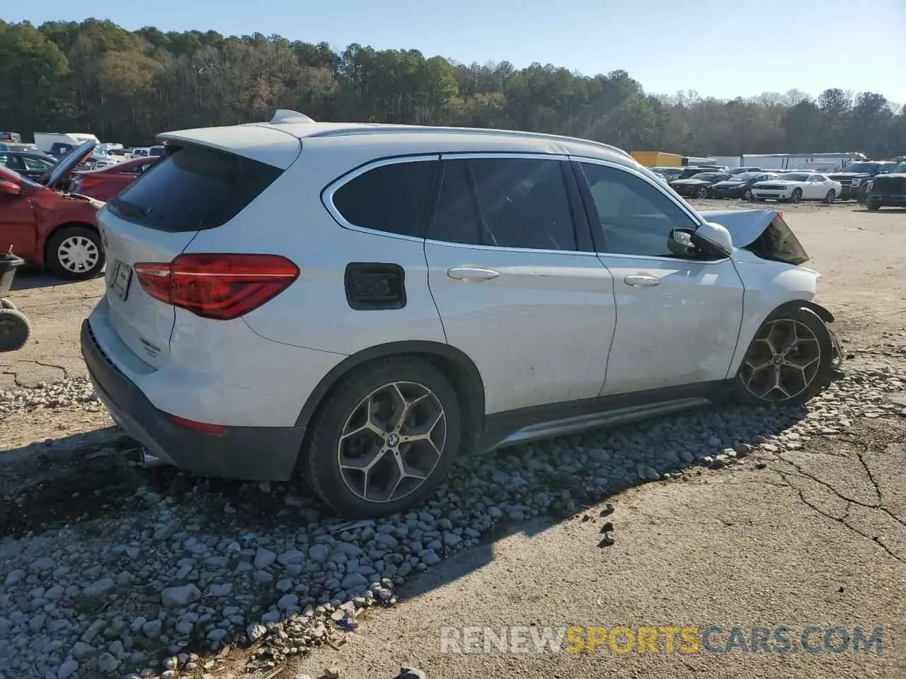 3 Photograph of a damaged car WBXHU7C53K3H45694 BMW X1 2019