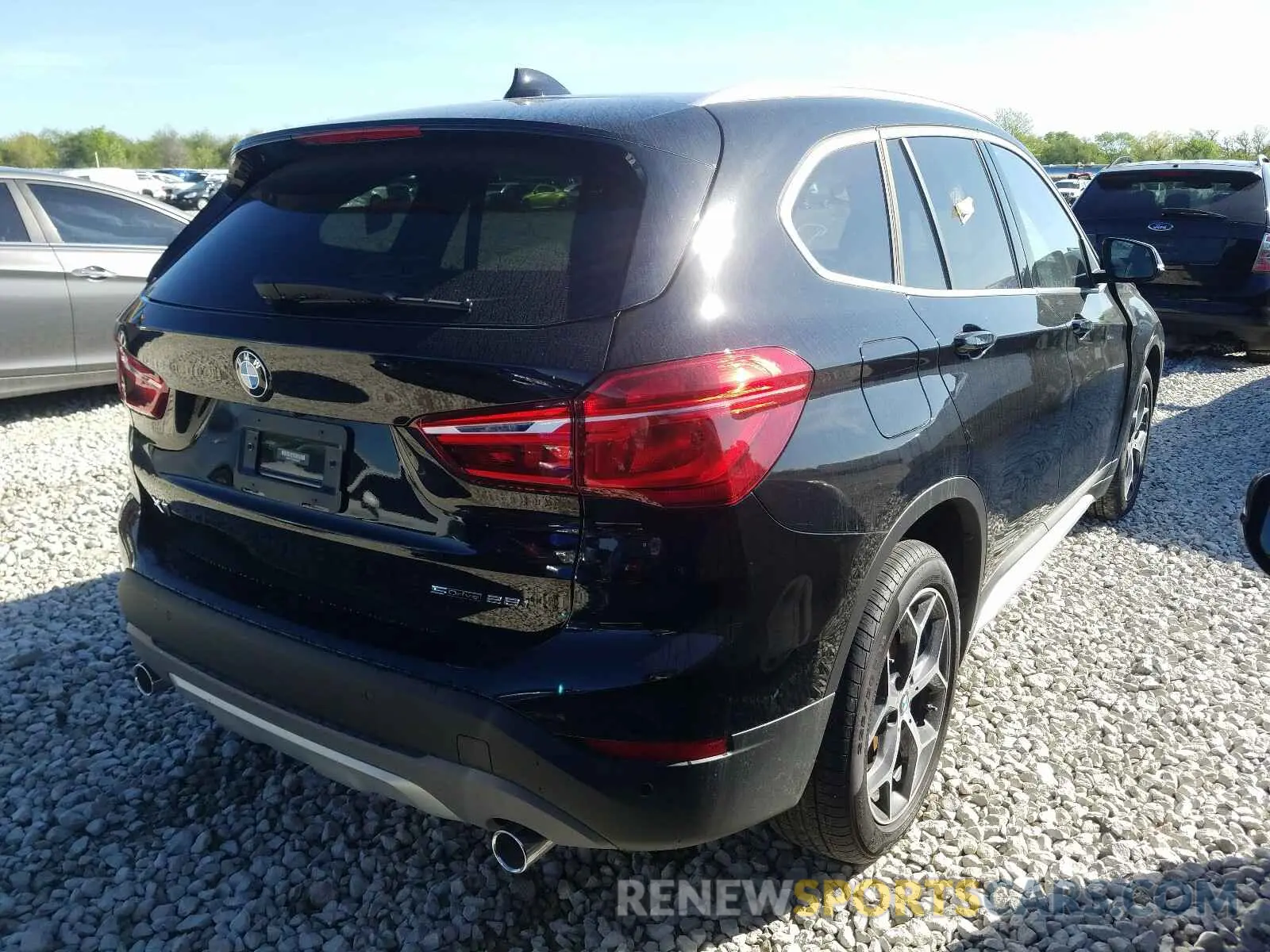 4 Photograph of a damaged car WBXHU7C53K5L92357 BMW X1 2019