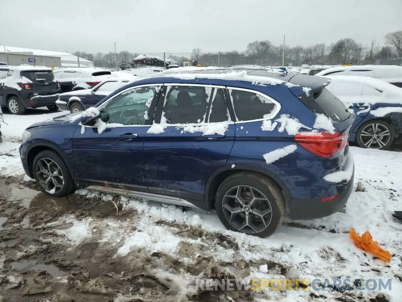 2 Photograph of a damaged car WBXHU7C55K5L11293 BMW X1 2019