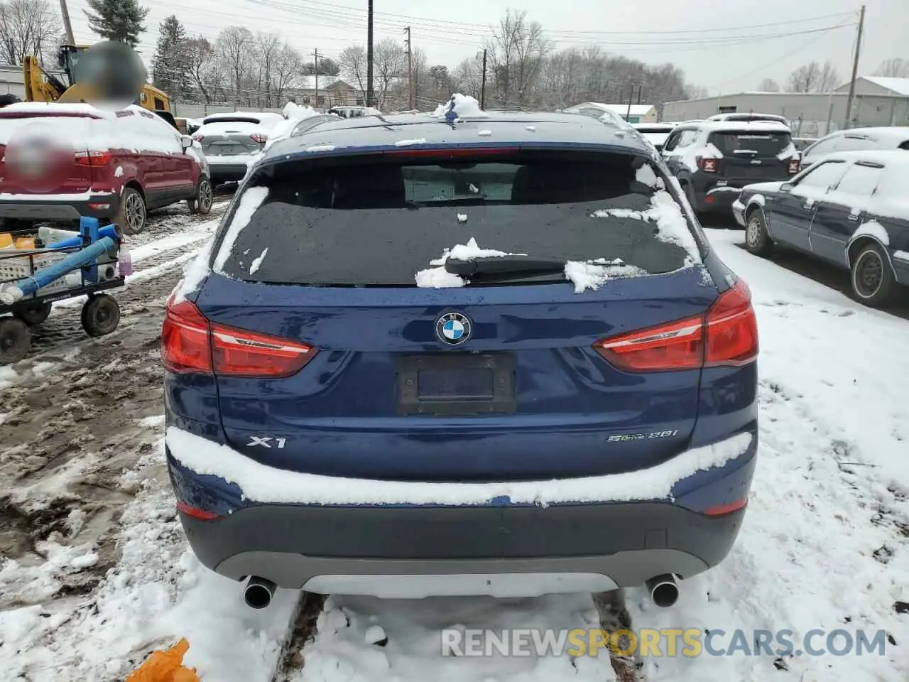 6 Photograph of a damaged car WBXHU7C55K5L11293 BMW X1 2019