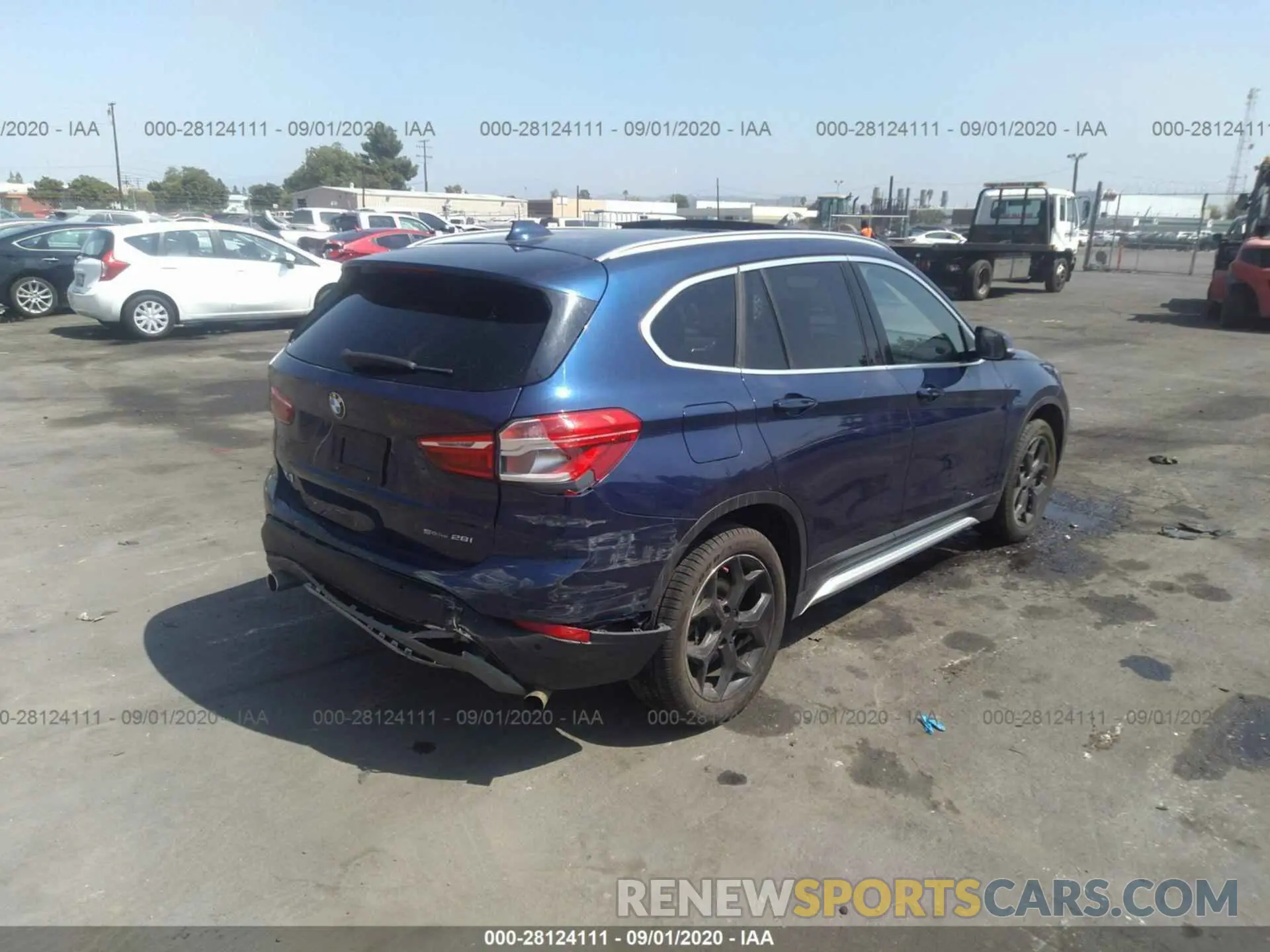4 Photograph of a damaged car WBXHU7C57K5L10274 BMW X1 2019