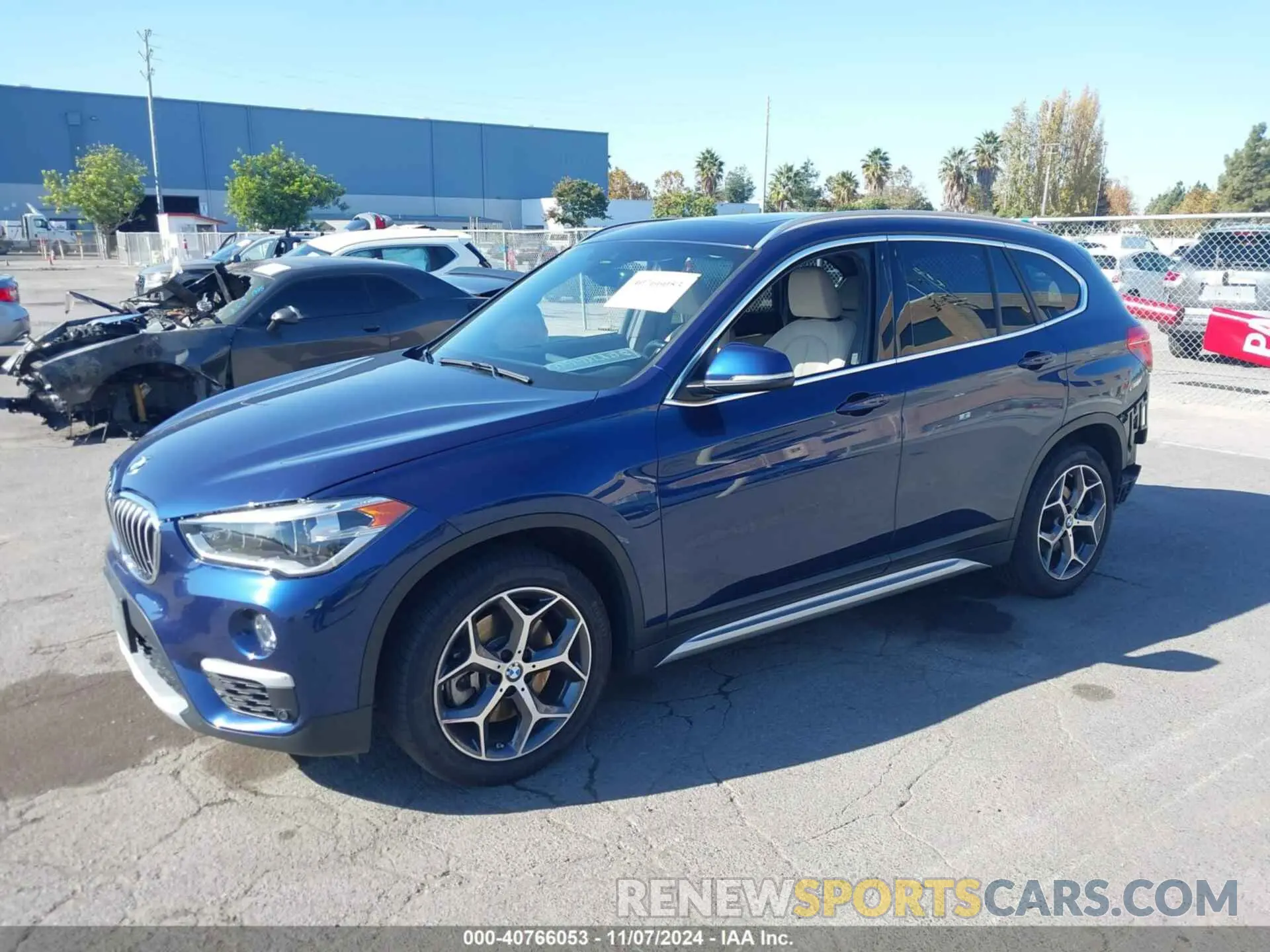 2 Photograph of a damaged car WBXHU7C58K5L10199 BMW X1 2019
